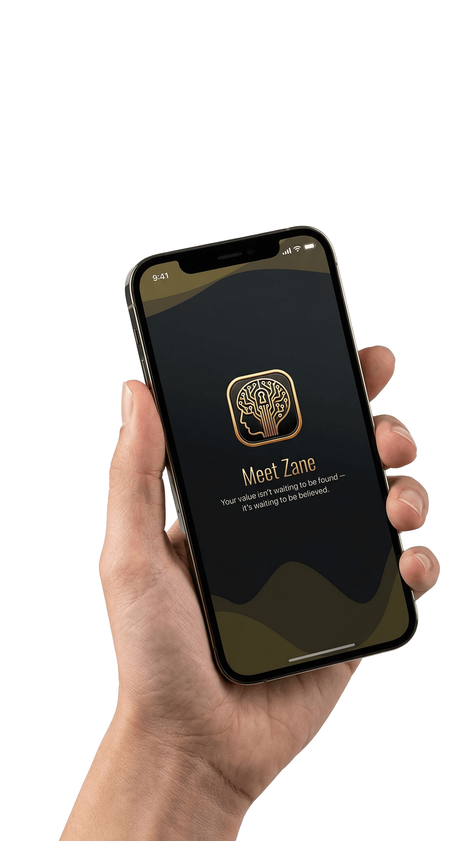 Person holding mobile