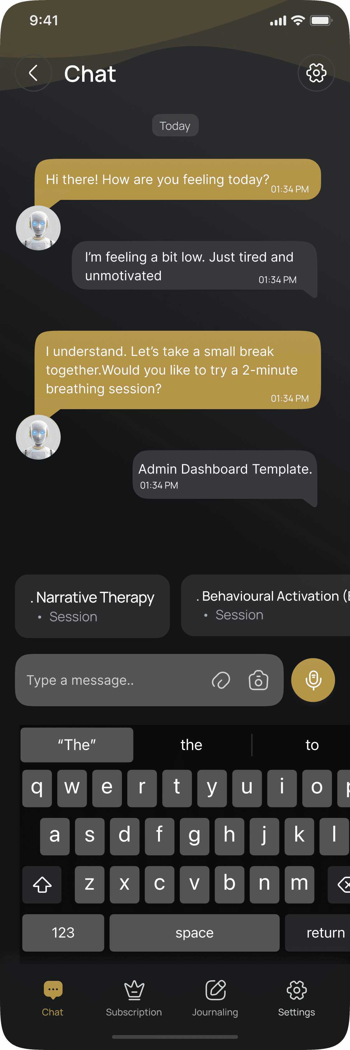 Zane app splash screen